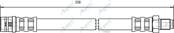 APEC BRAKING Тормозной шланг HOS3687